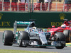 GP AUSTRALIA, 13.03.2015 - Free Practice 1, Lewis Hamilton (GBR) Mercedes AMG F1 W06 e Sebastian Vettel (GER) Ferrari SF15-T