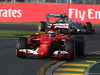 GP AUSTRALIA, 13.03.2015 - Free Practice 2, Kimi Raikkonen (FIN) Ferrari SF15-T davanti a Nico Rosberg (GER) Mercedes AMG F1 W06
