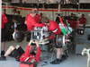 GP AUSTRALIA, 13.03.2015 - Free Practice 2, Mechanics work on the car Manor Marussia F1 Team