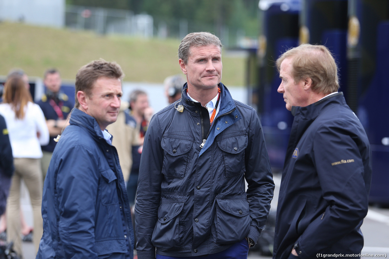 GP AUSTRIA, 20.06.2015- David Coulthard (GBR) e Allan Mcnish (SO)