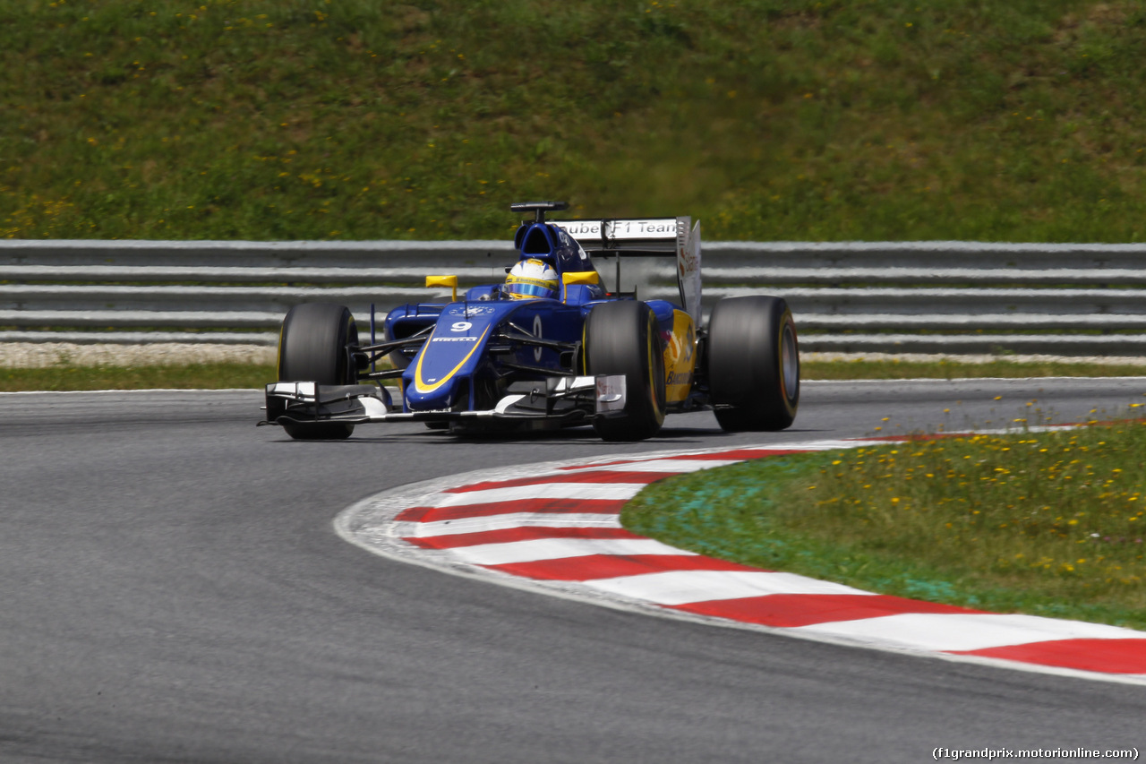 GP AUSTRIA, 21.06.2015- Gara, Marcus Ericsson (SUE) Sauber C34