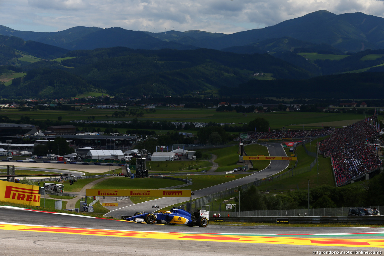 GP AUSTRIA, 21.06.2015- Gara, Marcus Ericsson (SUE) Sauber C34