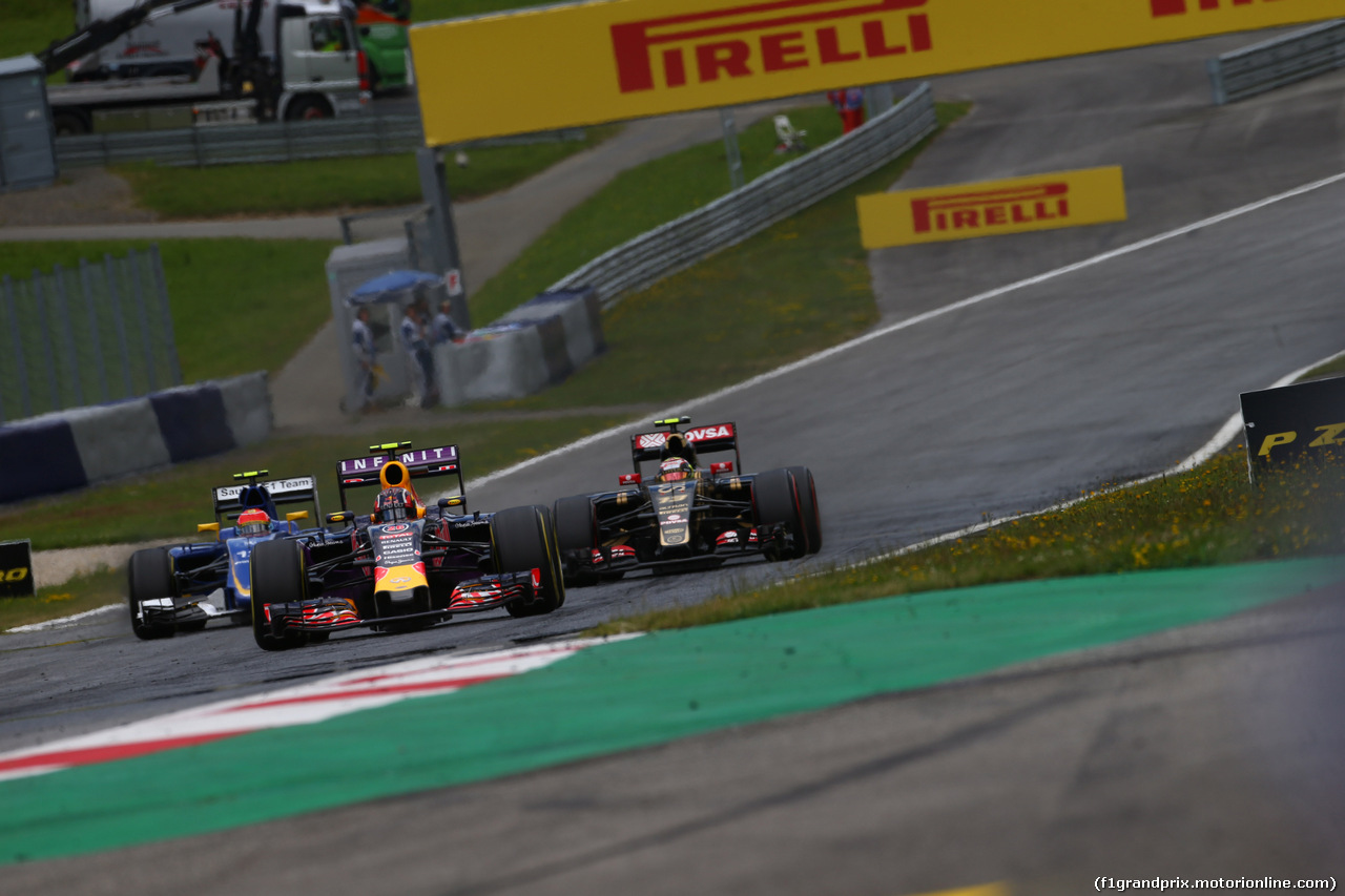 GP AUSTRIA, 21.06.2015- Gara, Daniil Kvyat (RUS) Red Bull Racing RB11