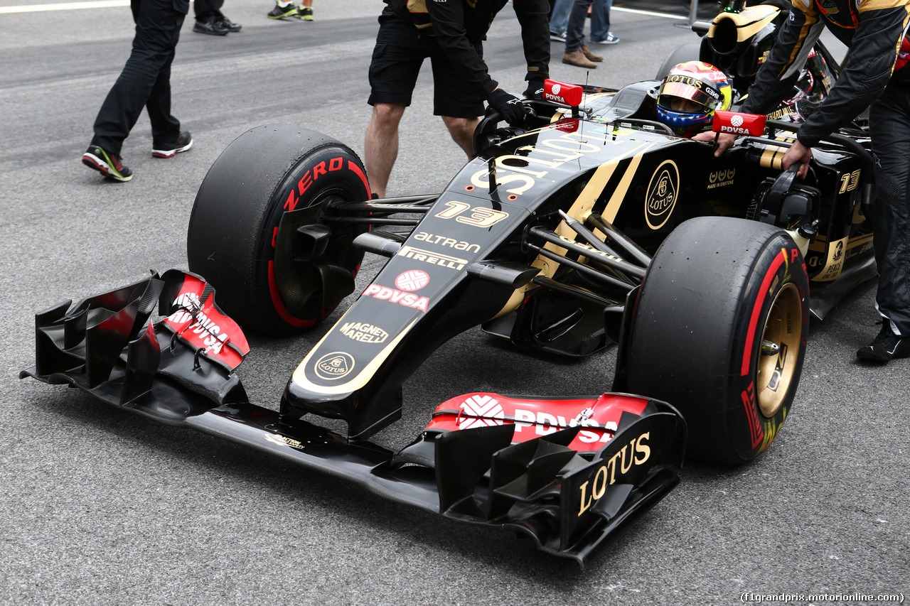 GP AUSTRIA, 21.06.2015- Gara, Pastor Maldonado (VEN) Lotus F1 Team E23