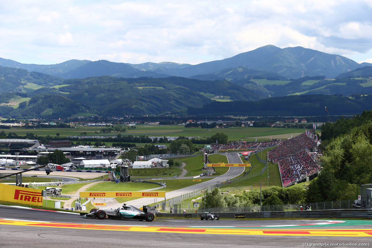 GP AUSTRIA, 21.06.2015- Gara, Nico Rosberg (GER) Mercedes AMG F1 W06