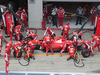 GP AUSTRIA, 21.06.2015- Gara, pit stop of Sebastian Vettel (GER) Ferrari SF15-T