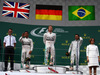 GP AUSTRIA, 21.06.2015- Podium, winner Nico Rosberg (GER) Mercedes AMG F1 W06, 2nd Lewis Hamilton (GBR) Mercedes AMG F1 W06 , 3rd Felipe Massa (BRA) Williams F1 Team FW37