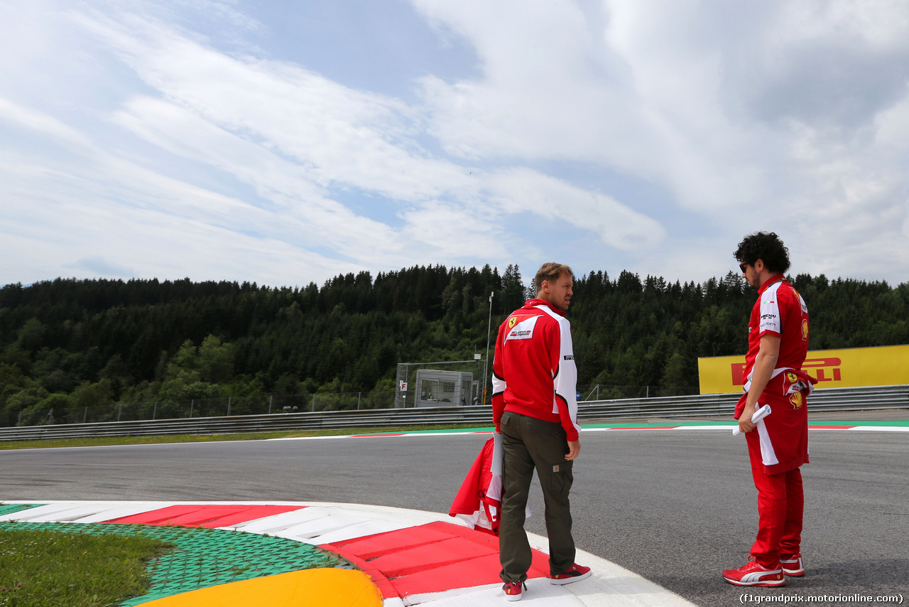 GP AUSTRIA, Sebastian Vettel (GER), Ferrari 
18.06.2015.