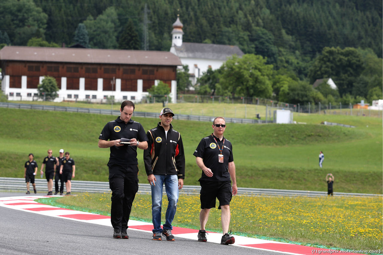 GP AUSTRIA, Pastor Maldonado (VEN), Lotus F1 Team 
18.06.2015.