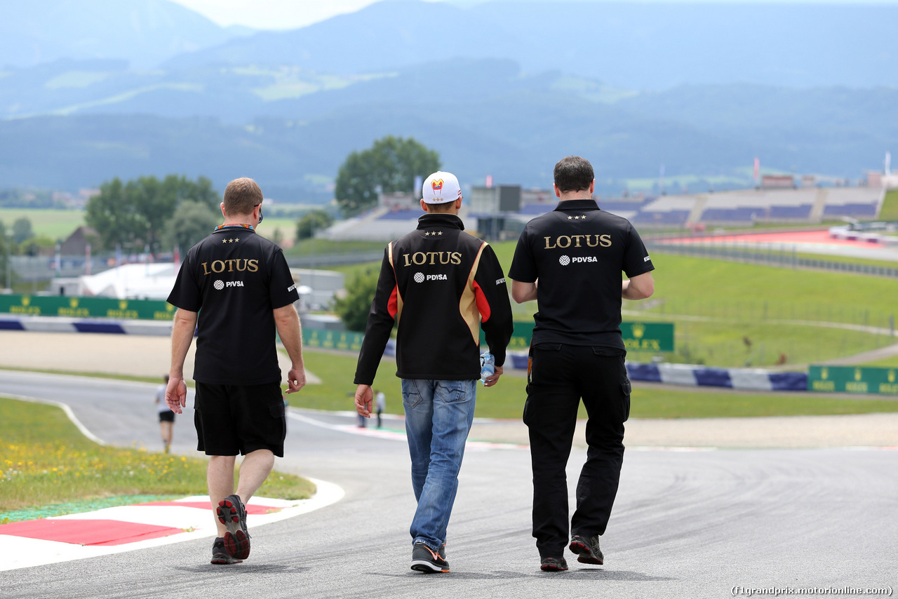 GP AUSTRIA, Pastor Maldonado (VEN), Lotus F1 Team 
18.06.2015.