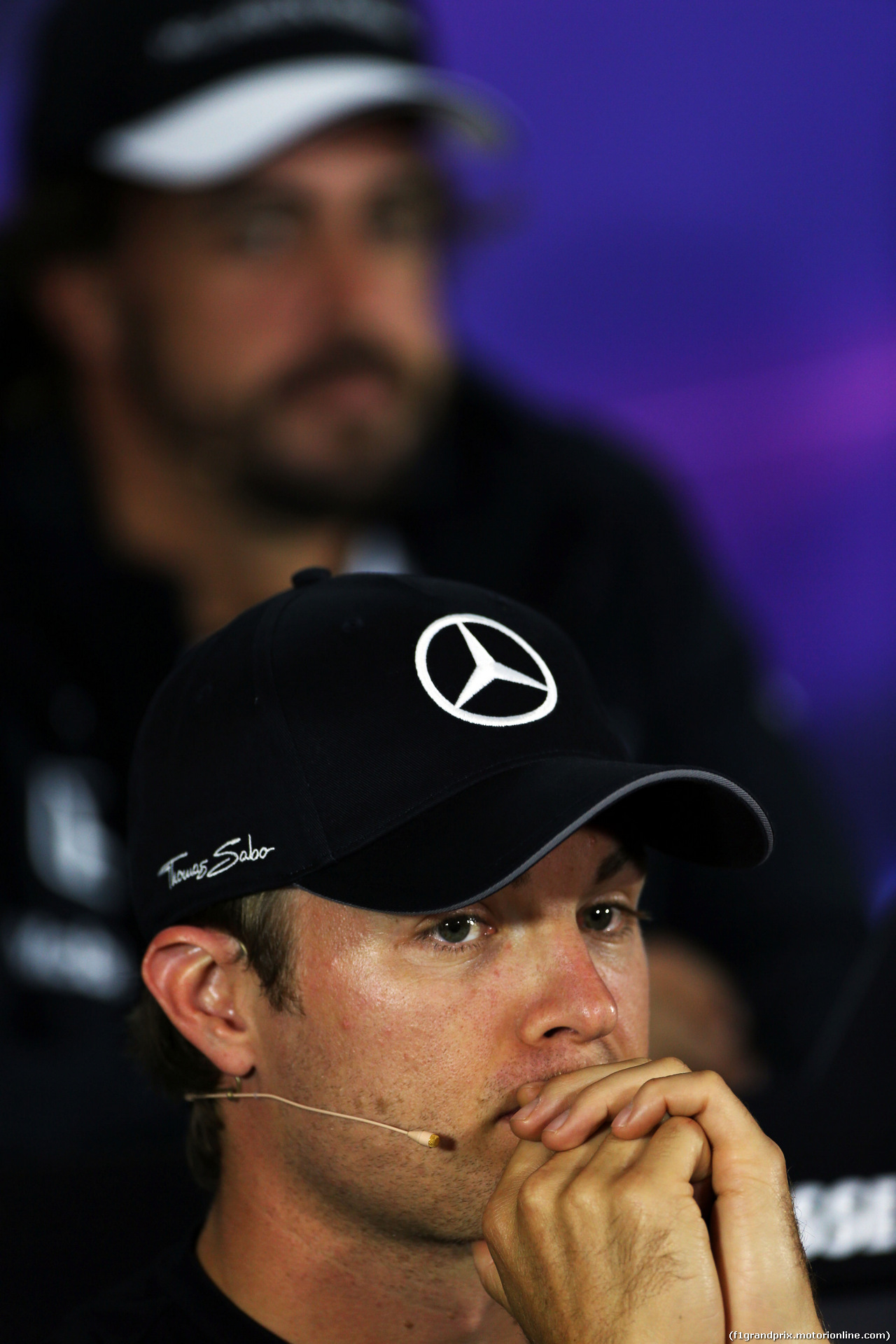 GP AUSTRIA, Nico Rosberg (GER) Mercedes AMG F1 in the FIA Press Conference.
18.06.2015.