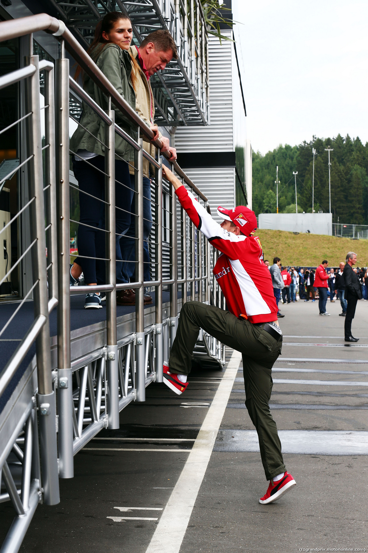 GP AUSTRIA, Sebastian Vettel (GER) Ferrari.
18.06.2015.