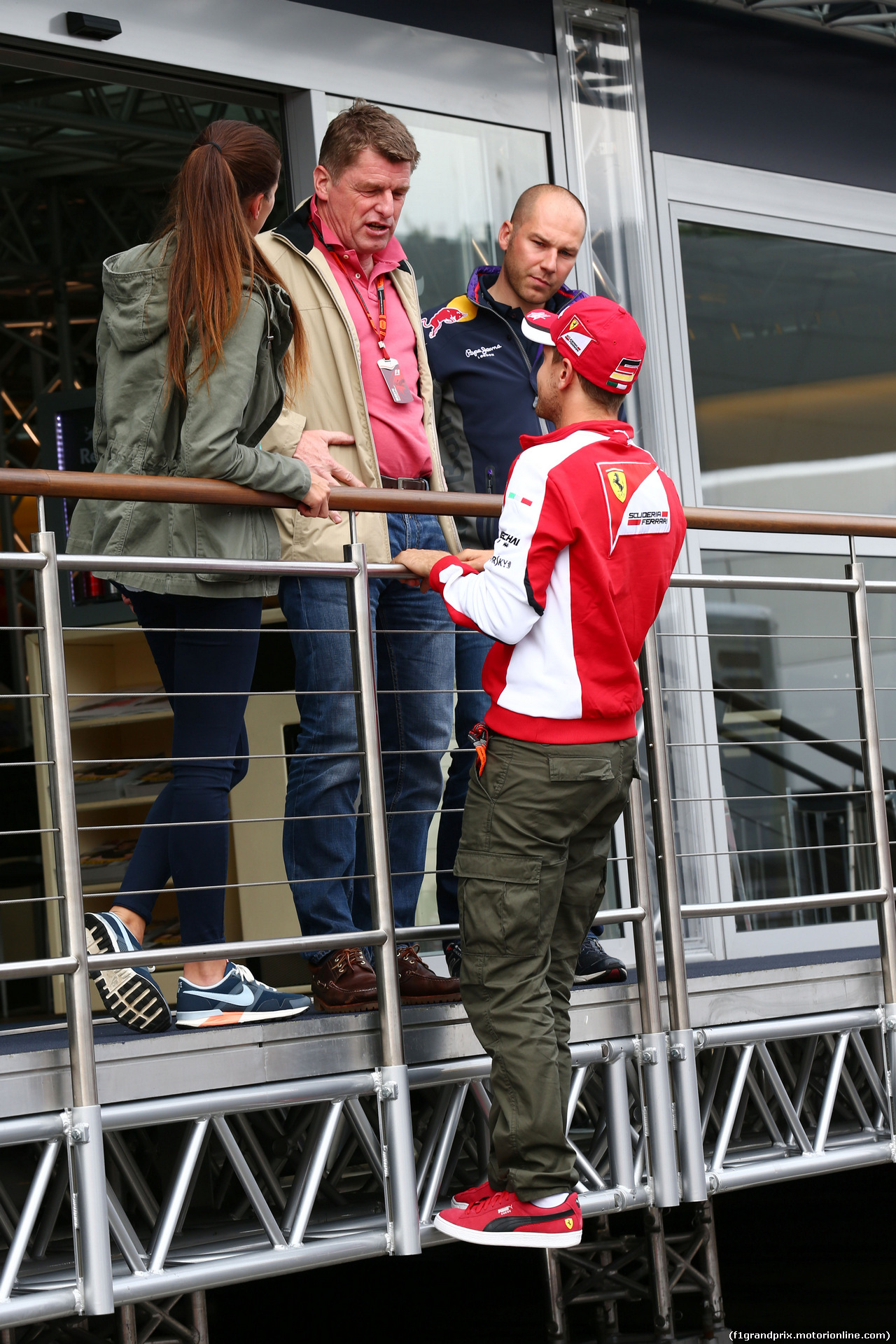 GP AUSTRIA, Sebastian Vettel (GER) Ferrari.
18.06.2015.