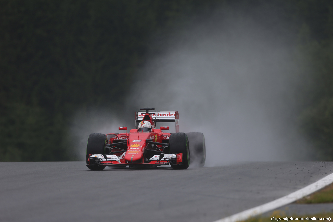 GP AUSTRIA, 20.06.2015- Prove Libere 3,  Sebastian Vettel (GER) Ferrari SF15-T