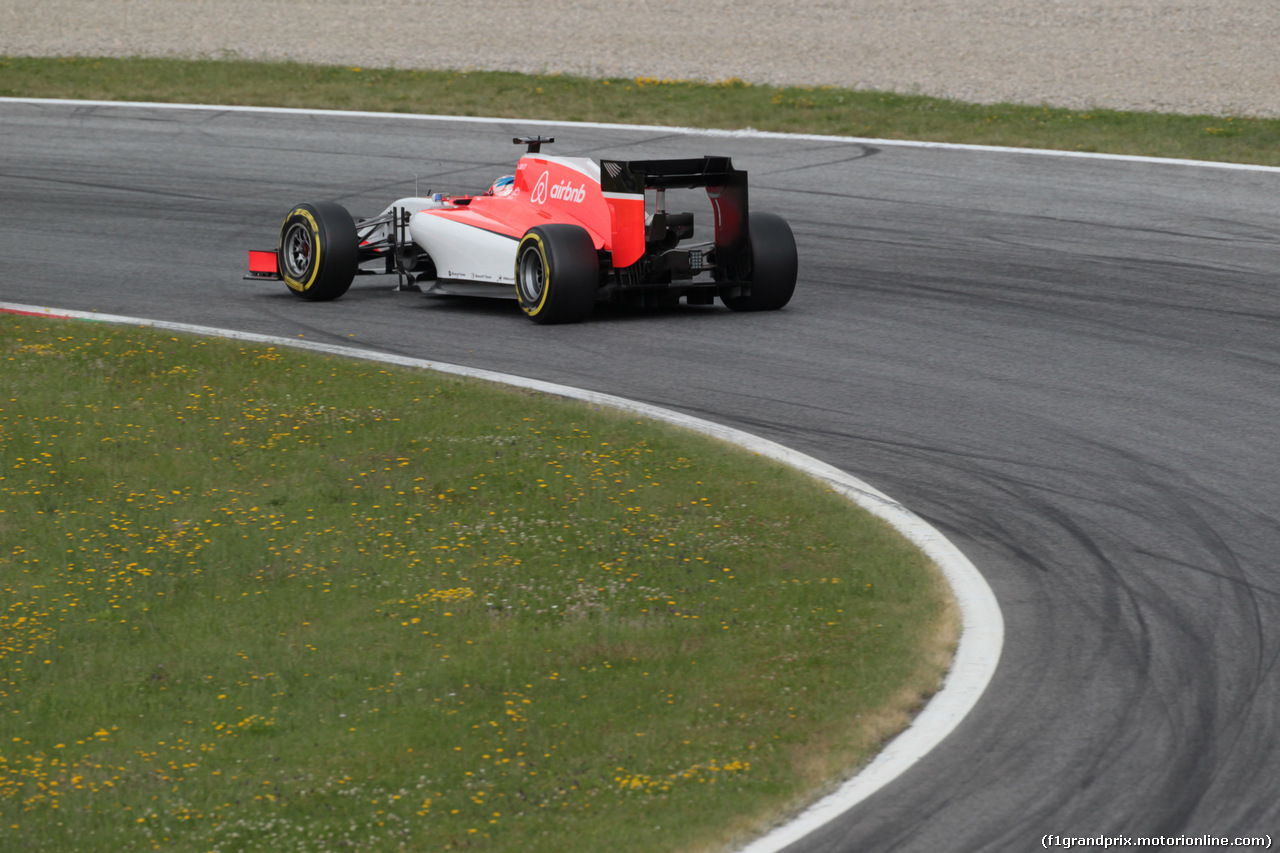 GP AUSTRIA, 20.06.2015- Prove Libere 3,  William Stevens (GBR) Manor Marussia F1 Team