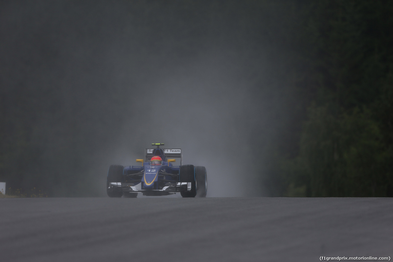 GP AUSTRIA, 20.06.2015- Prove Libere 3,  Felipe Nasr (BRA) Sauber C34ù