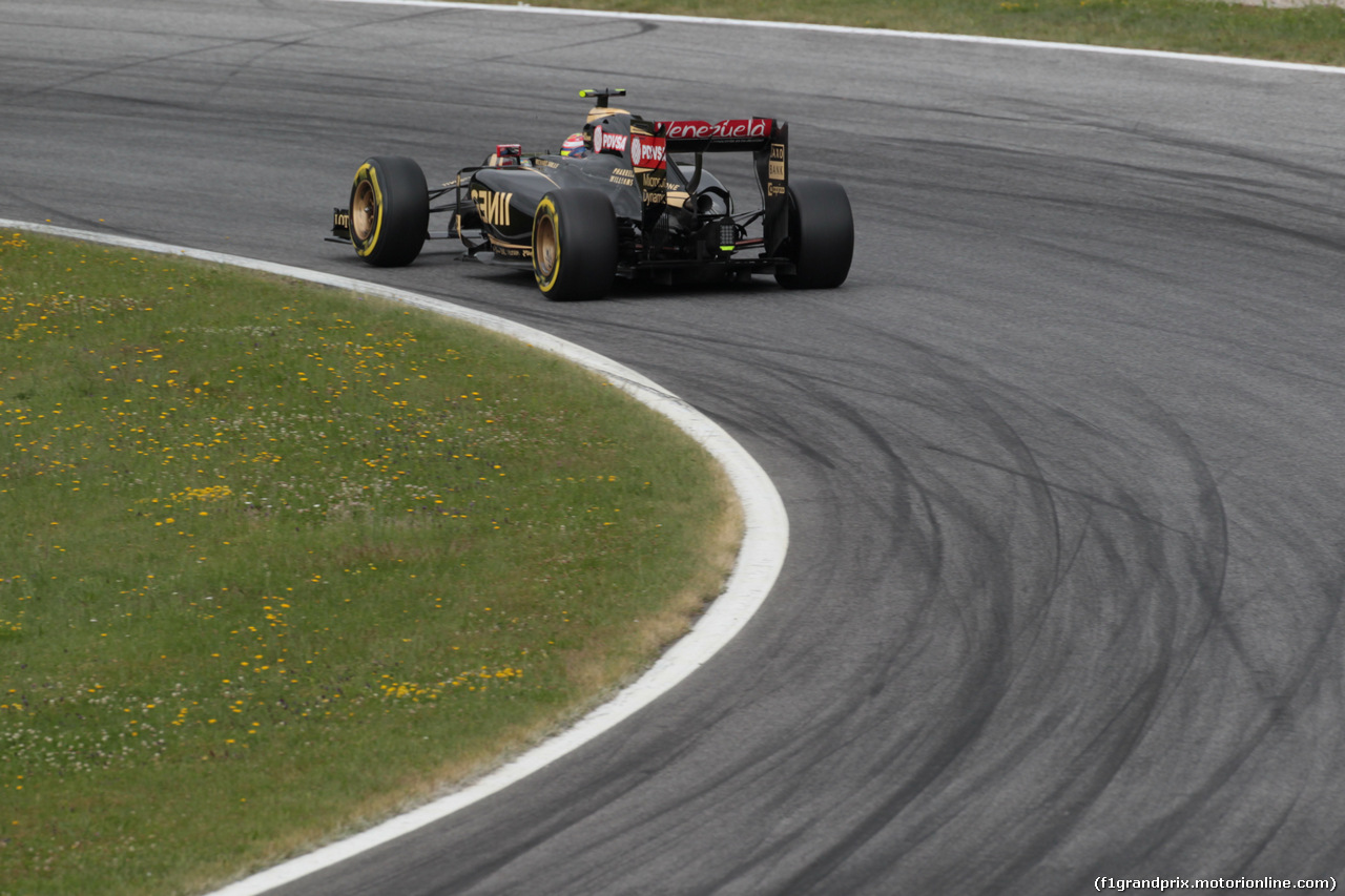 GP AUSTRIA, 20.06.2015- Prove Libere 3,  Pastor Maldonado (VEN) Lotus F1 Team E23