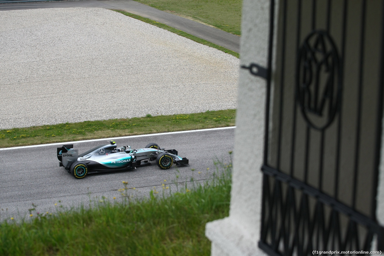 GP AUSTRIA, 20.06.2015- Prove Libere 3,  Nico Rosberg (GER) Mercedes AMG F1 W06