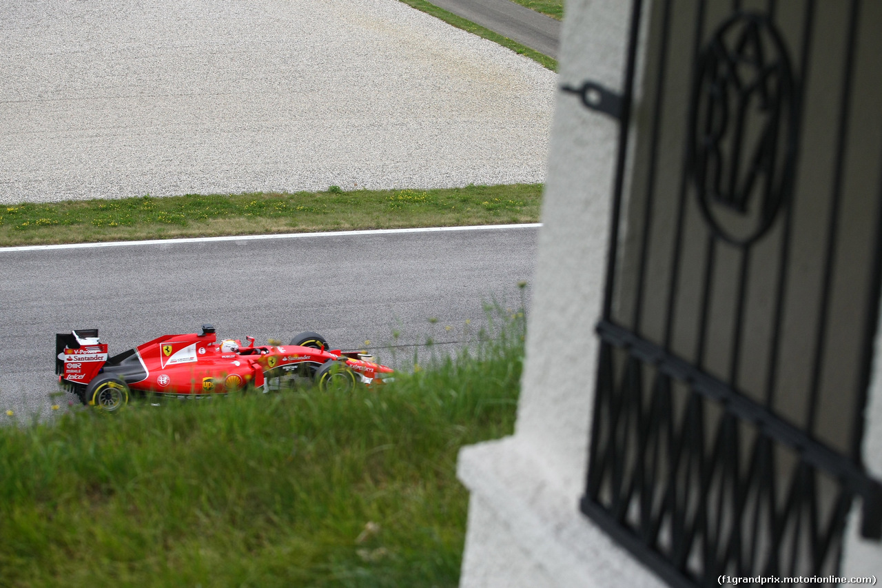 GP AUSTRIA, 20.06.2015- Prove Libere 3,  Sebastian Vettel (GER) Ferrari SF15-T