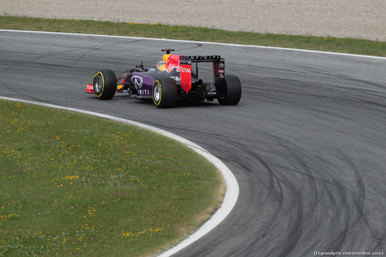 GP AUSTRIA, 20.06.2015- Prove Libere 3,  Daniel Ricciardo (AUS) Red Bull Racing RB11