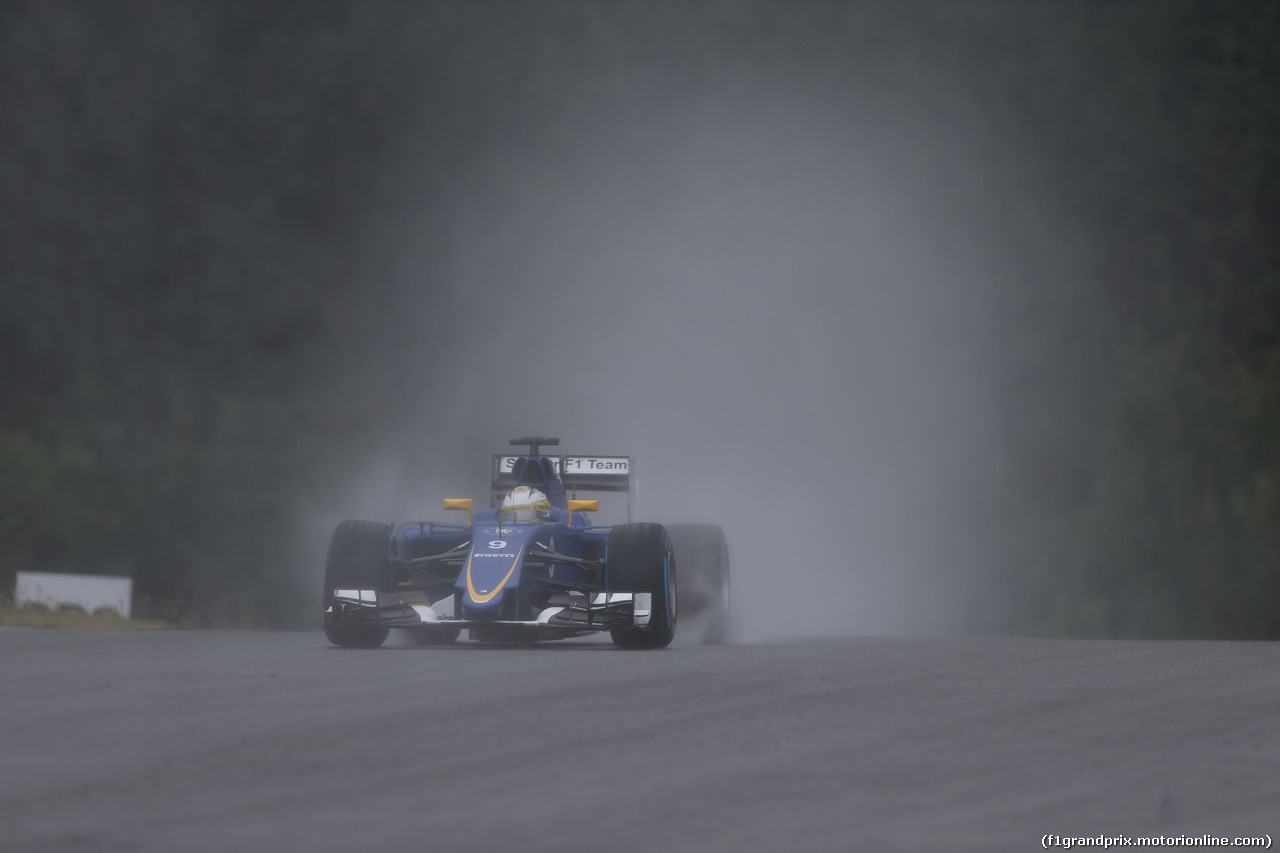 GP AUSTRIA, 20.06.2015- Prove Libere 3,  Marcus Ericsson (SUE) Sauber C34