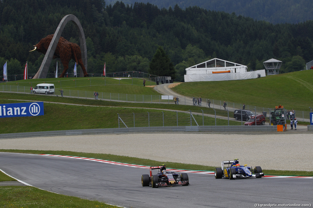 GP AUSTRIA, 20.06.2015- Prove Libere 3,  Carlos Sainz Jr (ESP) Scuderia Toro Rosso STR10