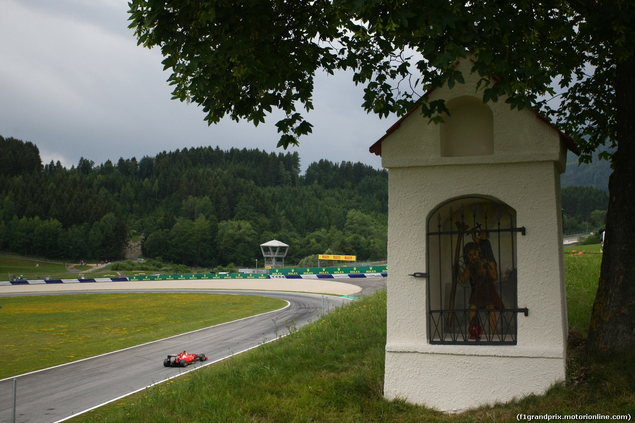 GP AUSTRIA, 20.06.2015- Prove Libere 3,  Sebastian Vettel (GER) Ferrari SF15-T