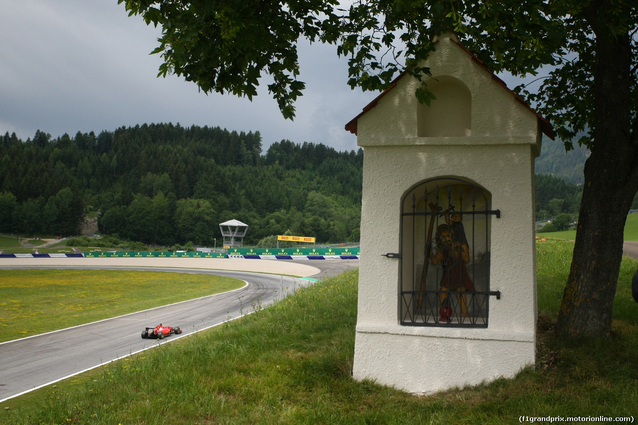 GP AUSTRIA, 20.06.2015- Prove Libere 3,  Kimi Raikkonen (FIN) Ferrari SF15-T