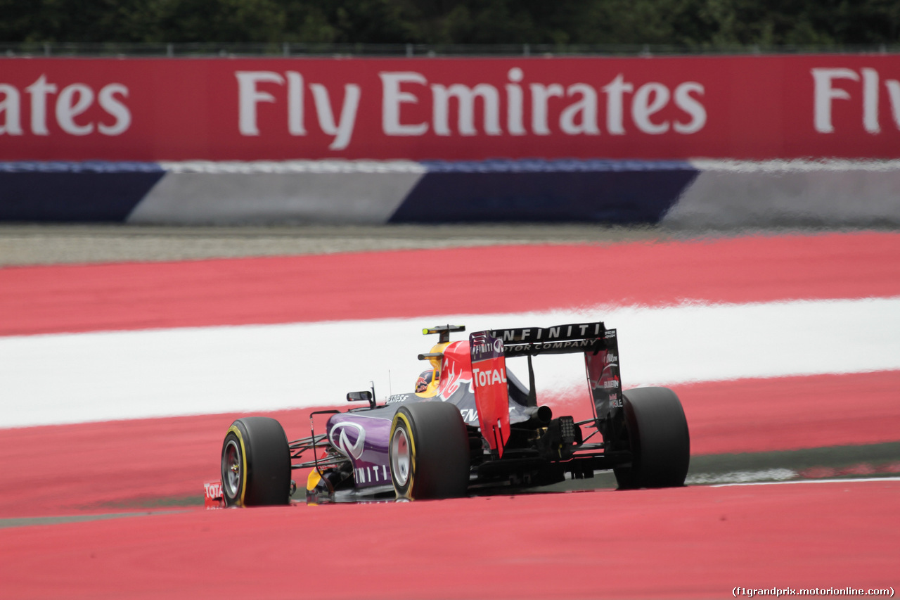 GP AUSTRIA, 20.06.2015- Prove Libere 3, Daniil Kvyat (RUS) Red Bull Racing RB11