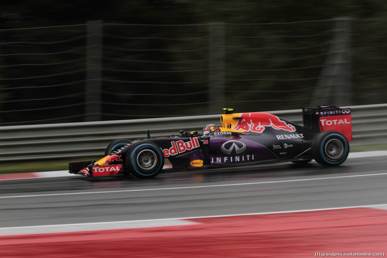 GP AUSTRIA, 20.06.2015- Prove Libere 3, Daniil Kvyat (RUS) Red Bull Racing RB11