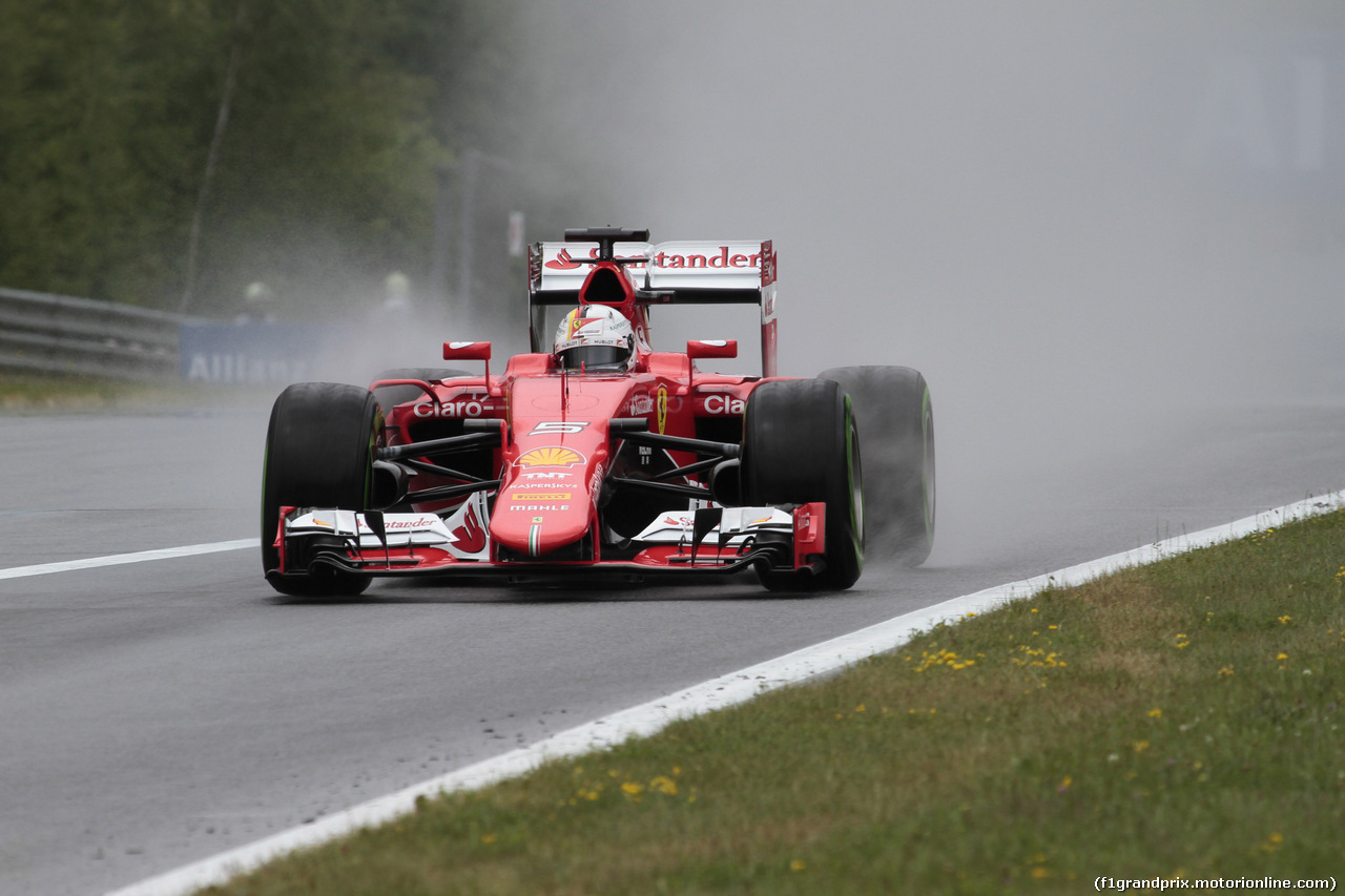 GP AUSTRIA, 20.06.2015- Prove Libere 3, Sebastian Vettel (GER) Ferrari SF15-T