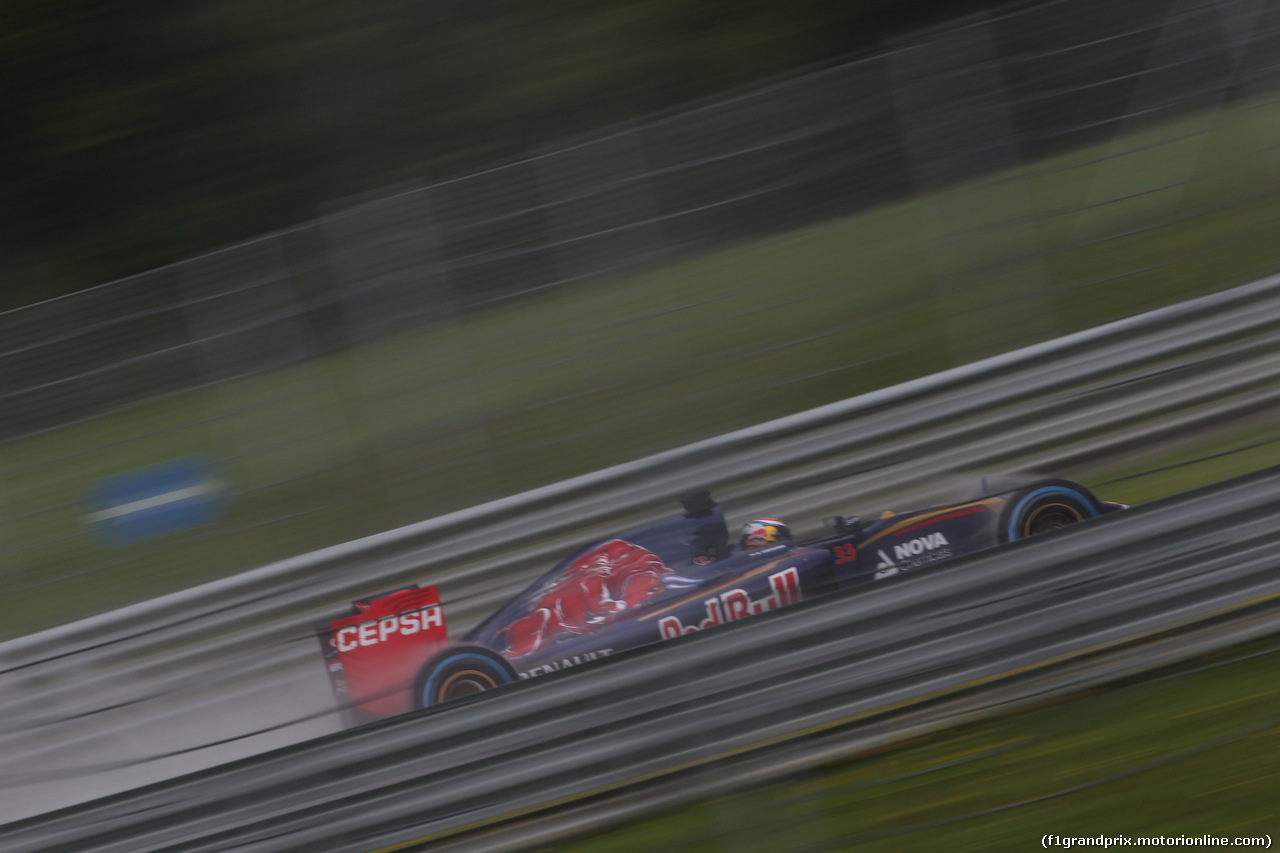 GP AUSTRIA, 20.06.2015- Prove Libere 3, Max Verstappen (NED) Scuderia Toro Rosso STR10