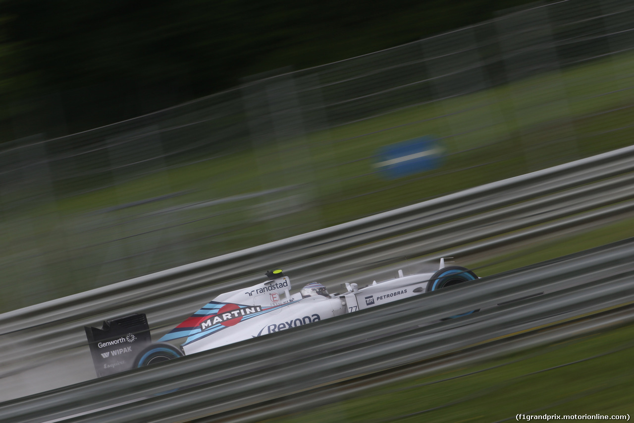 GP AUSTRIA, 20.06.2015- Prove Libere 3, Valtteri Bottas (FIN) Williams F1 Team FW37