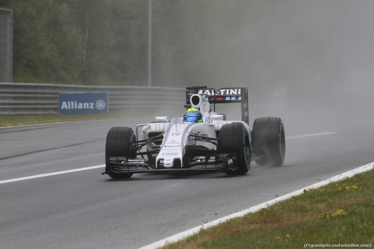 GP AUSTRIA, 20.06.2015- Prove Libere 3, Felipe Massa (BRA) Williams F1 Team FW37