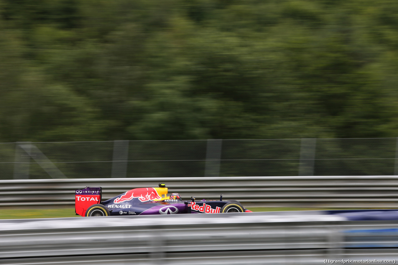 GP AUSTRIA, 20.06.2015- Prove Libere 3, Daniil Kvyat (RUS) Red Bull Racing RB11