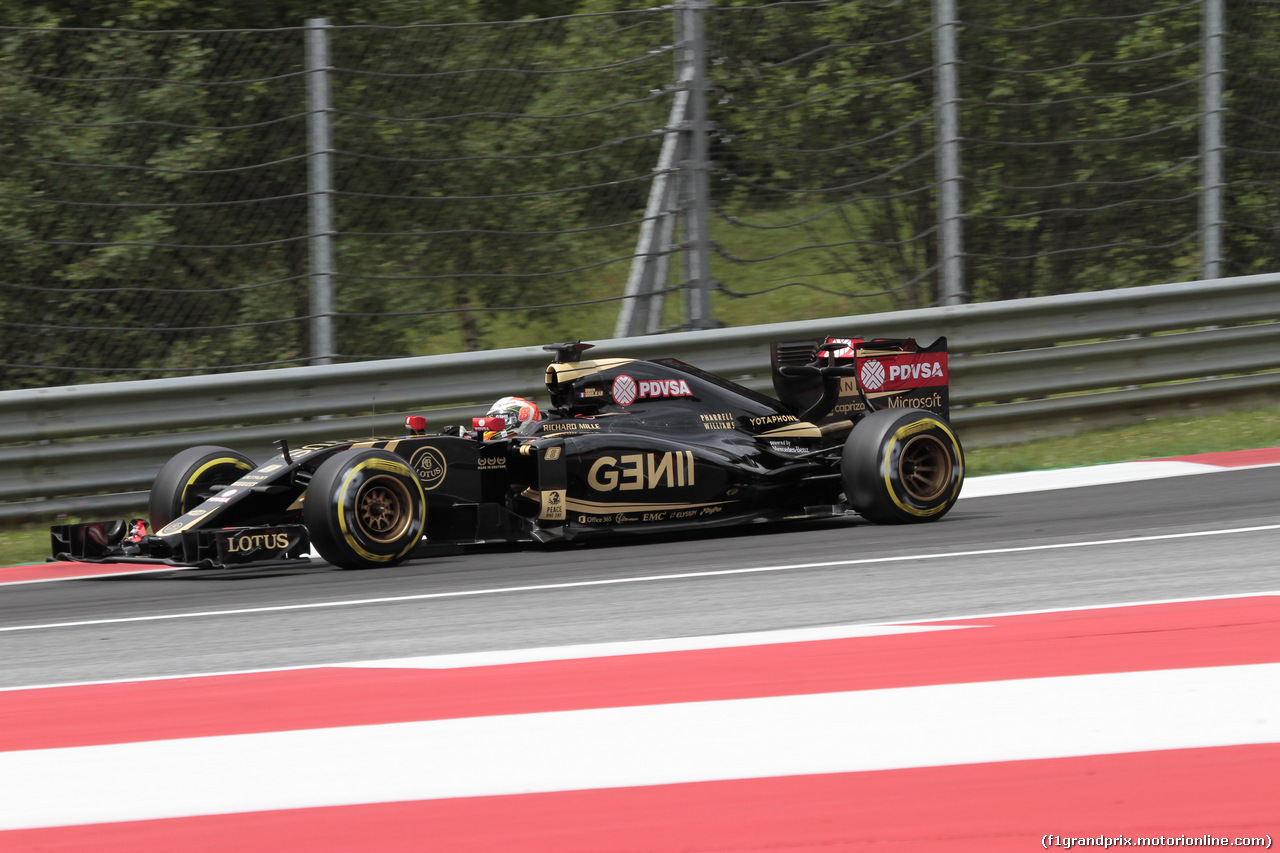 GP AUSTRIA, 20.06.2015- Prove Libere 3, Fernando Alonso (ESP) McLaren Honda MP4-30