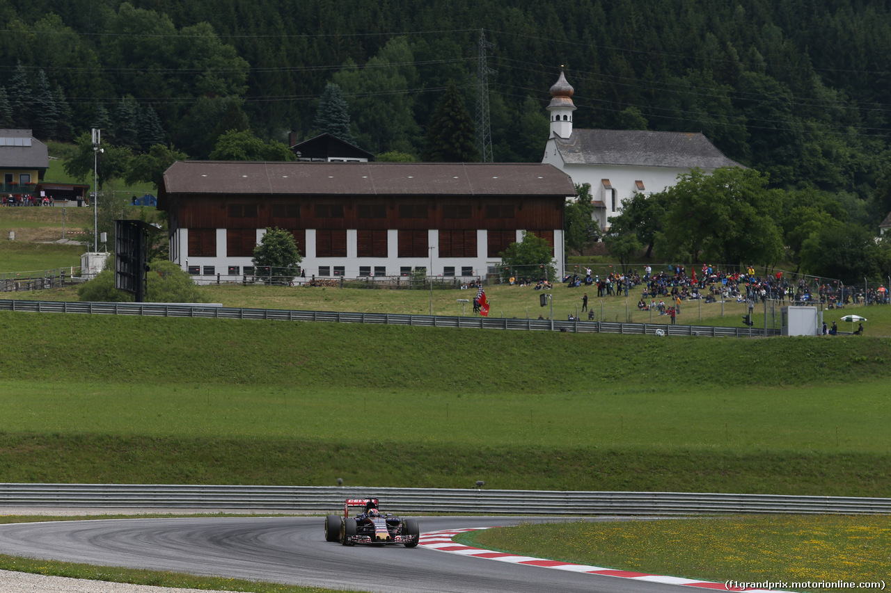 GP AUSTRIA, 20.06.2015- Prove Libere 3, Max Verstappen (NED) Scuderia Toro Rosso STR10