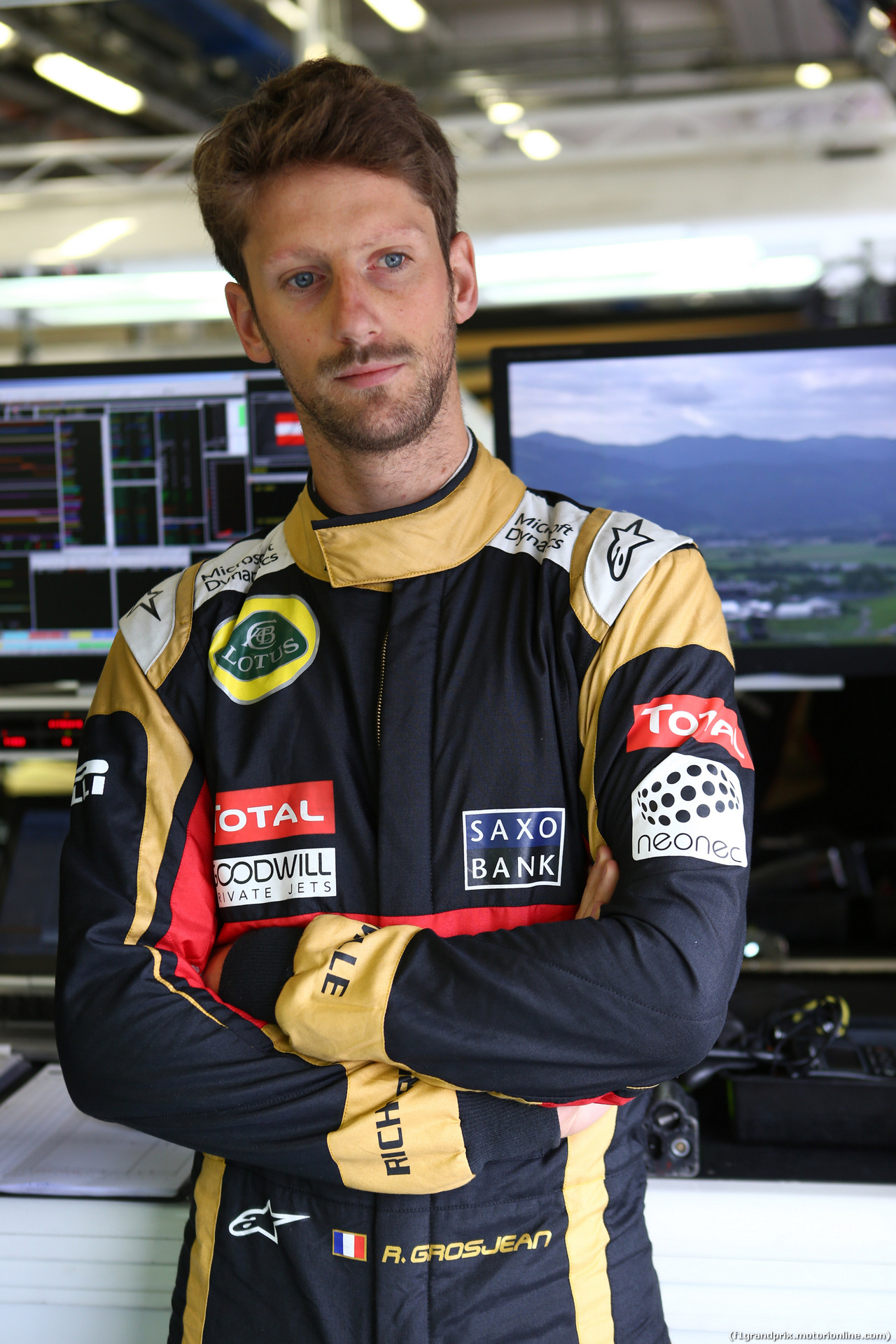 GP AUSTRIA, 20.06.2015- Prove Libere 3, Romain Grosjean (FRA) Lotus F1 Team E23