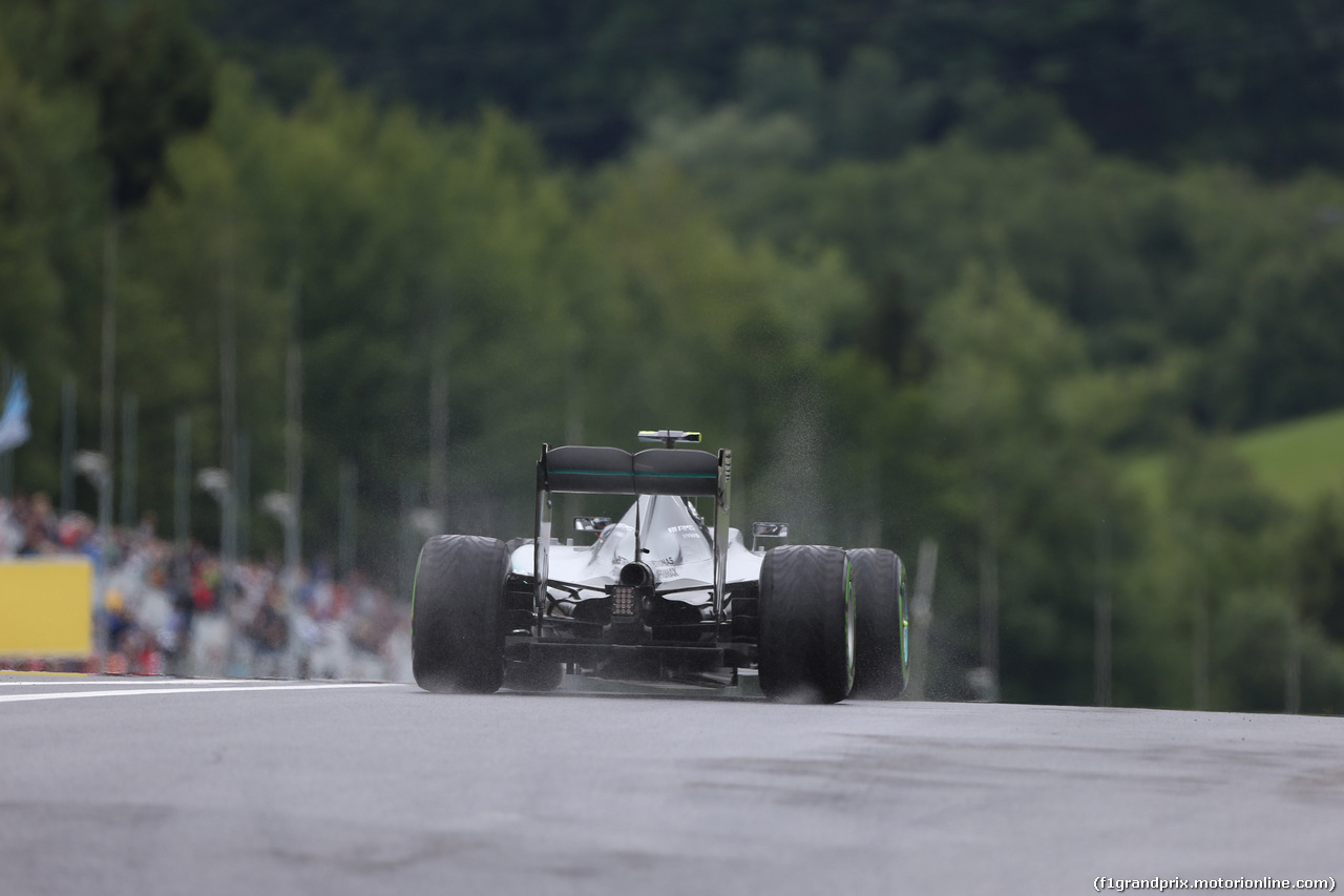 GP AUSTRIA, 20.06.2015- Qualifiche, Nico Rosberg (GER) Mercedes AMG F1 W06