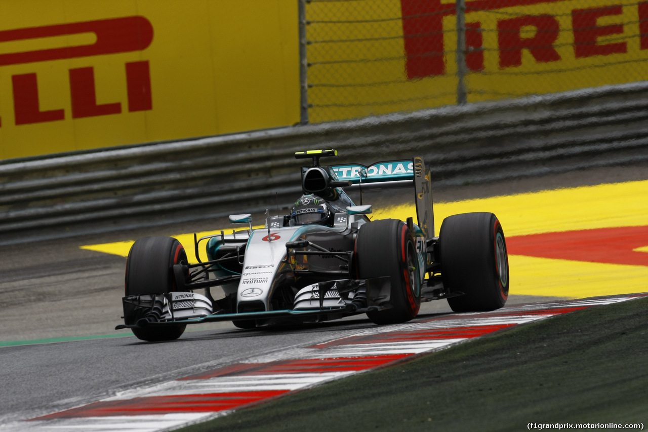 GP AUSTRIA, 20.06.2015- Qualifiche, Nico Rosberg (GER) Mercedes AMG F1 W06