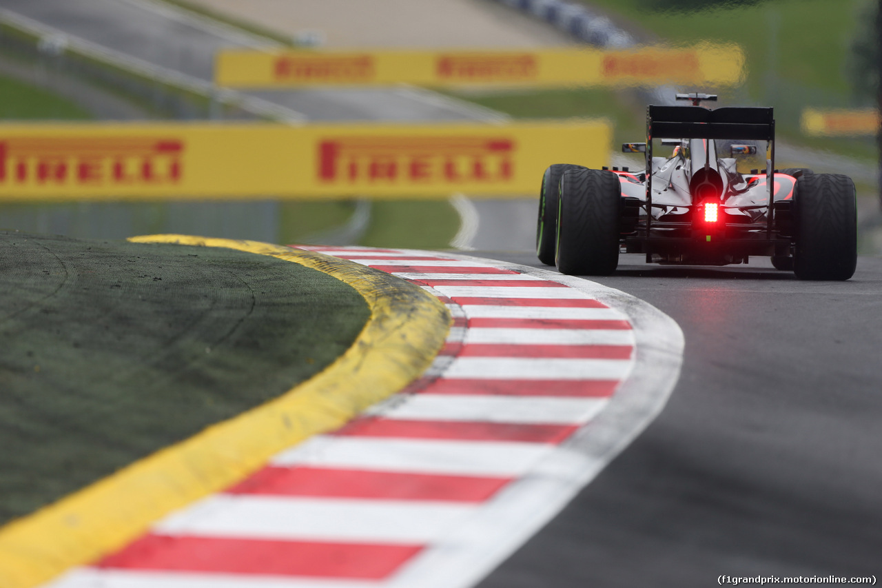 GP AUSTRIA, 20.06.2015- Qualifiche, Fernando Alonso (ESP) McLaren Honda MP4-30