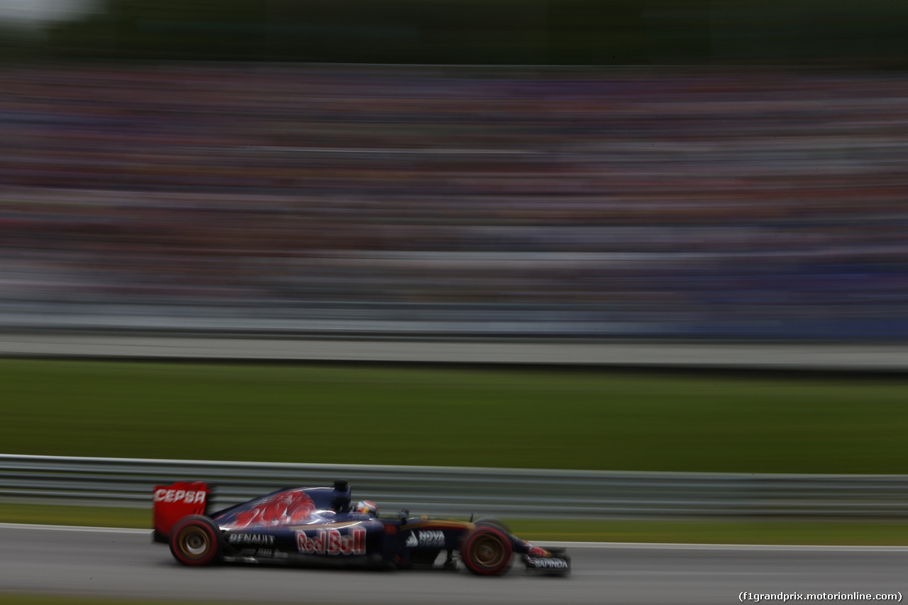 GP AUSTRIA, 20.06.2015- Qualifiche, Max Verstappen (NED) Scuderia Toro Rosso STR10