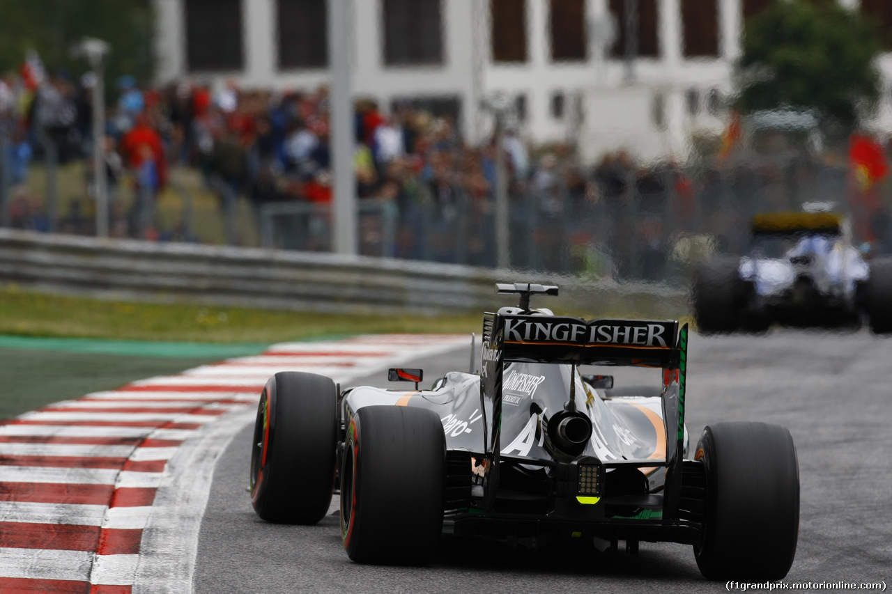 GP AUSTRIA, 20.06.2015- Qualifiche, Nico Hulkenberg (GER) Sahara Force India F1 VJM08