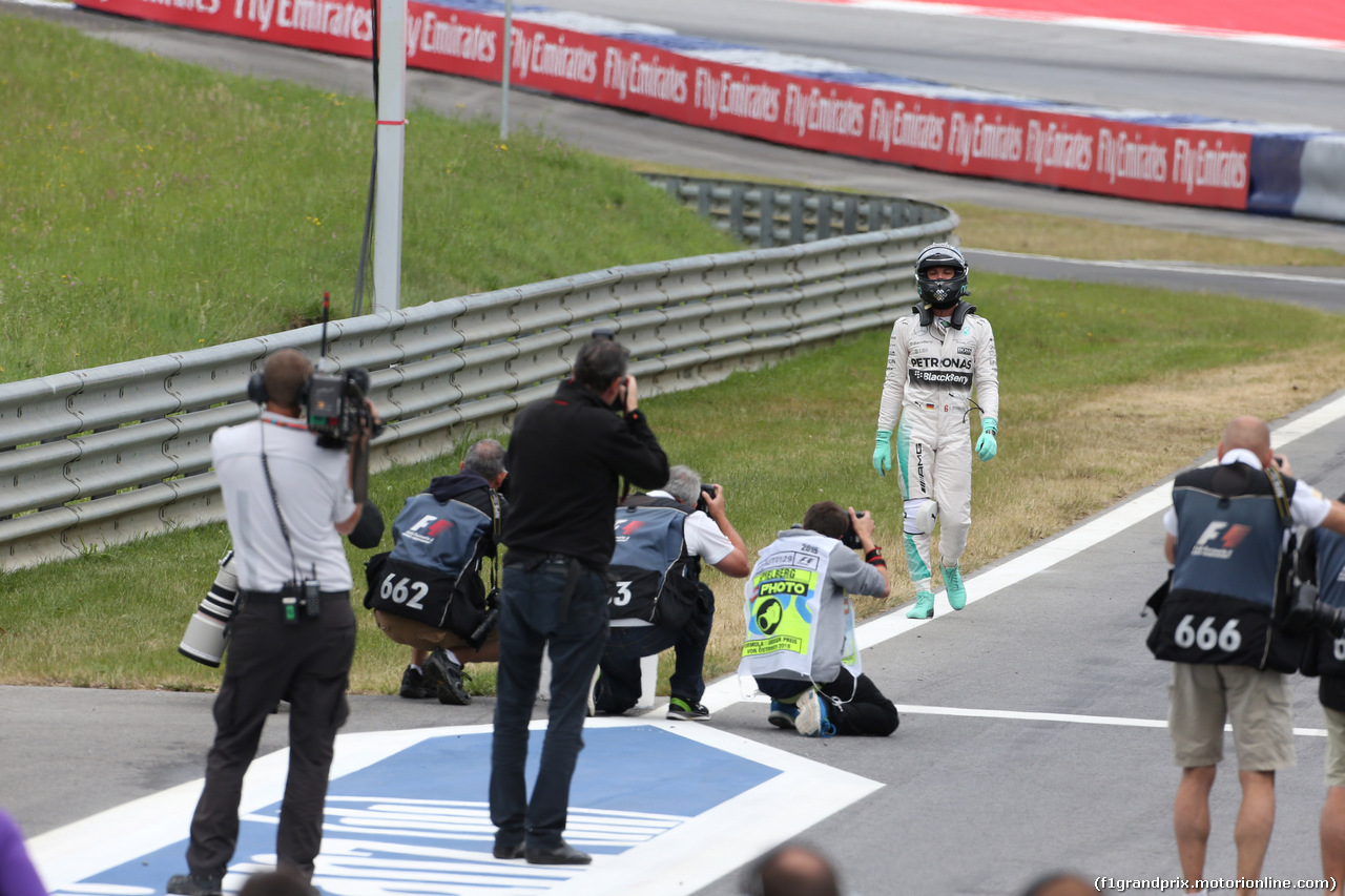 GP AUSTRIA, 20.06.2015- Qualifiche, Nico Rosberg (GER) Mercedes AMG F1 W06