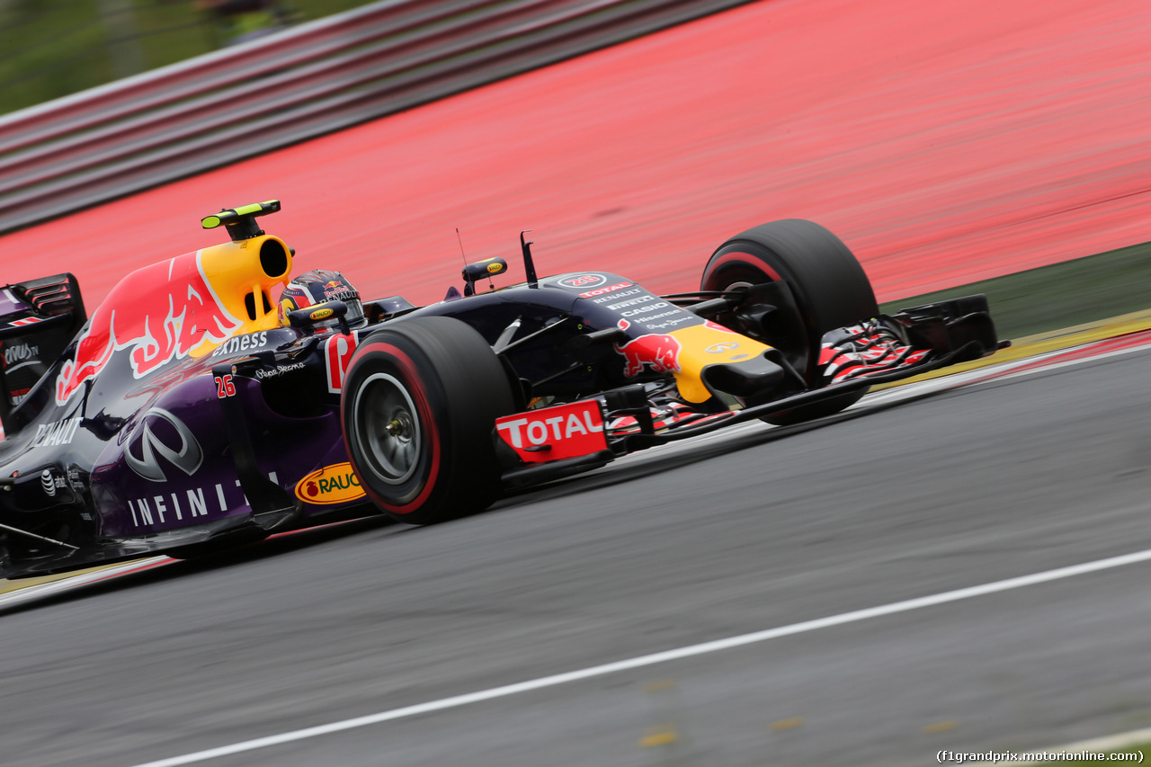 GP AUSTRIA, 20.06.2015- Qualifiche, Daniil Kvyat (RUS) Red Bull Racing RB11