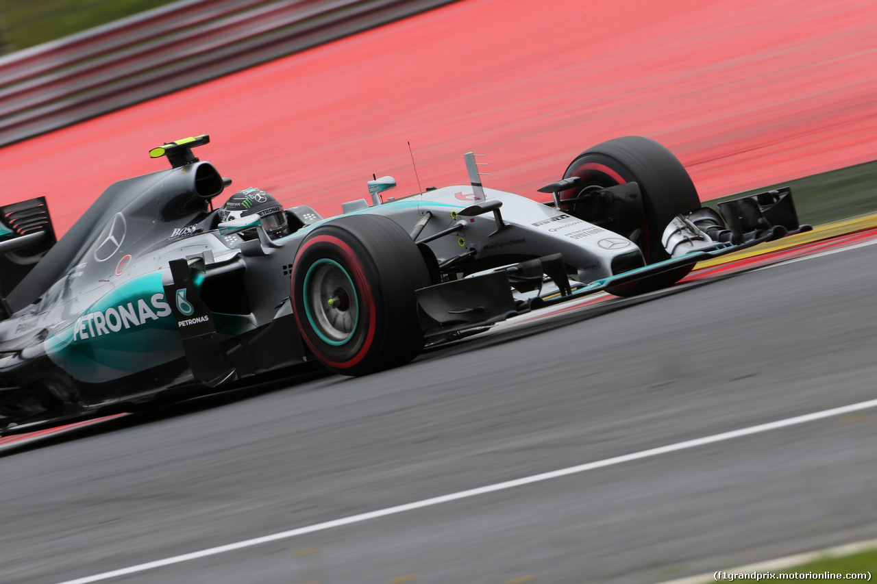 GP AUSTRIA, 20.06.2015- Qualifiche, Nico Rosberg (GER) Mercedes AMG F1 W06