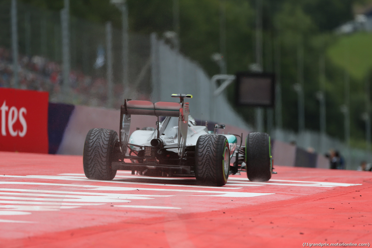 GP AUSTRIA, 20.06.2015- Qualifiche, Nico Rosberg (GER) Mercedes AMG F1 W06