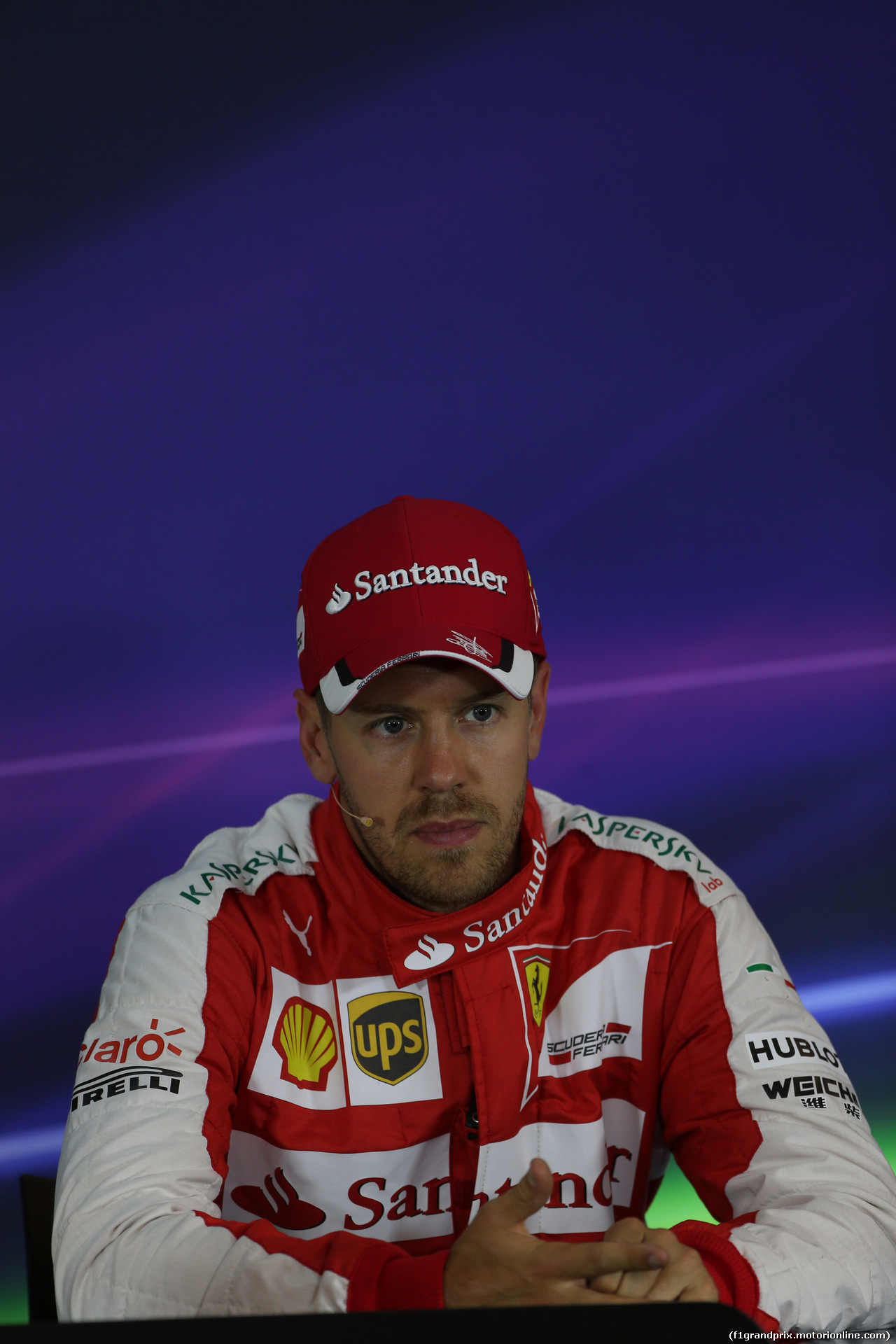 GP AUSTRIA, 20.06.2015- after Qualifiche Press Conference, 3rd Sebastian Vettel (GER) Ferrari SF15-T