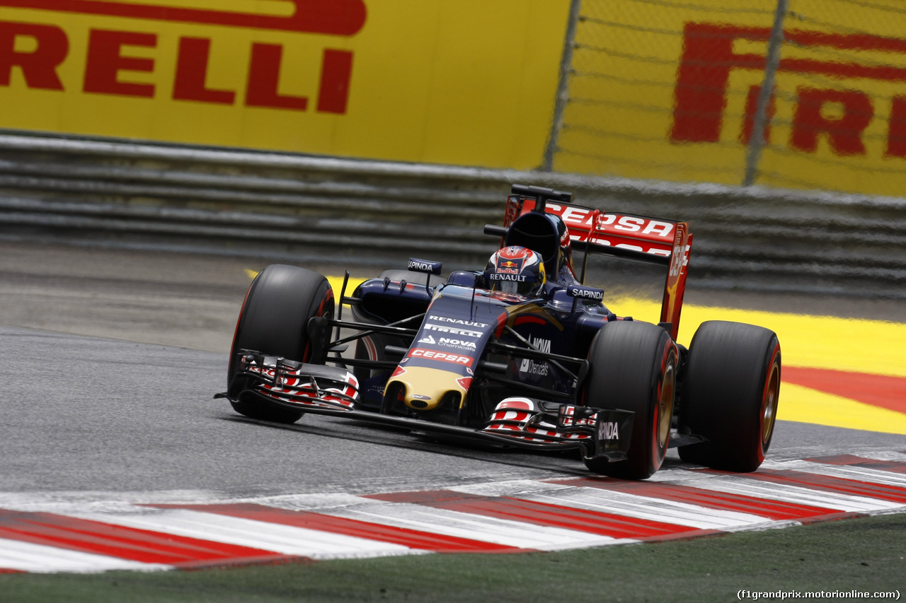 GP AUSTRIA, 20.06.2015- Qualifiche, Max Verstappen (NED) Scuderia Toro Rosso STR10