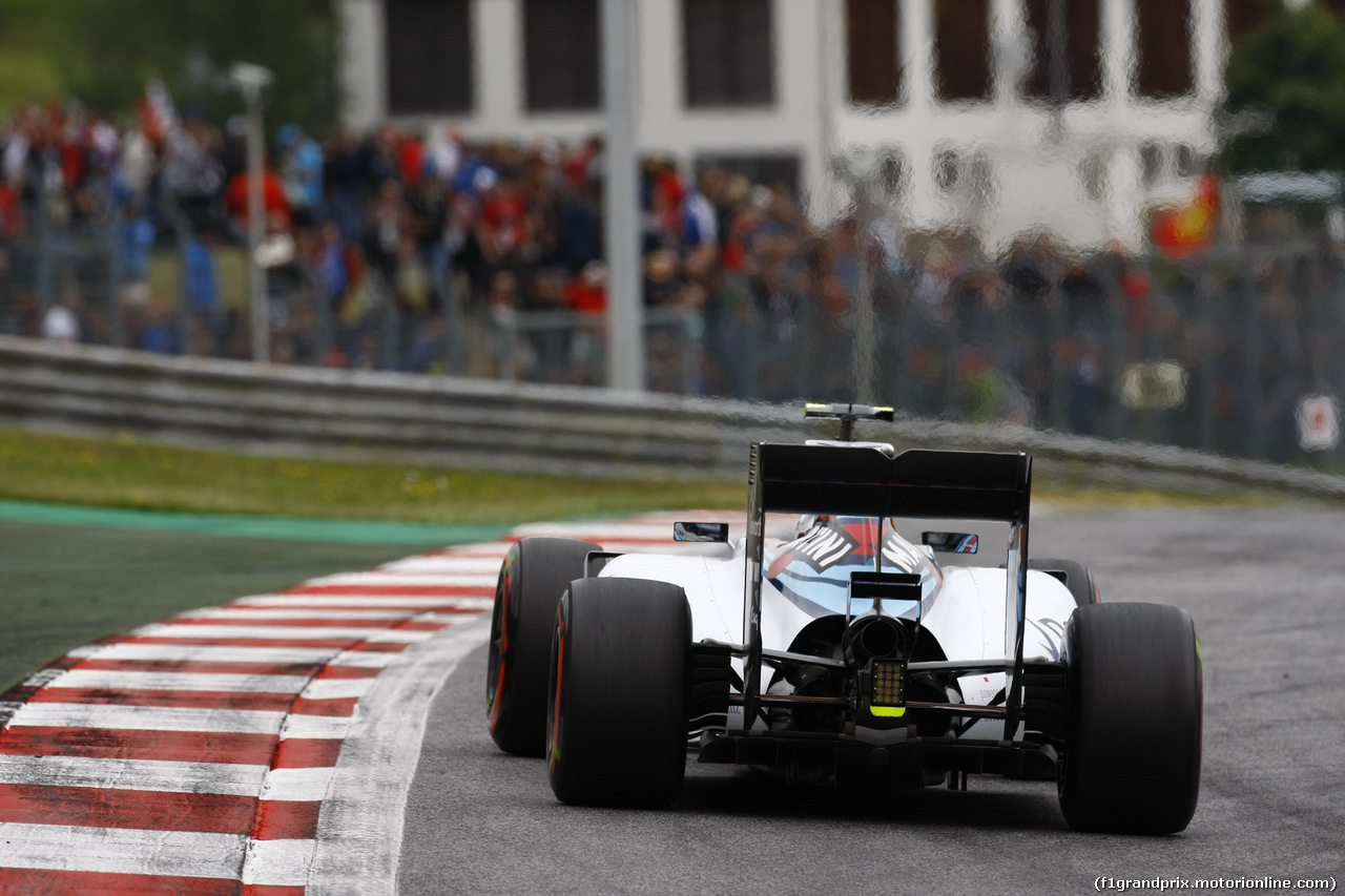 GP AUSTRIA, 20.06.2015- Qualifiche, Valtteri Bottas (FIN) Williams F1 Team FW37